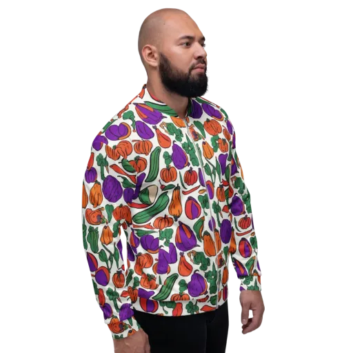 Harvest Chromatic on a Bomber Jacket