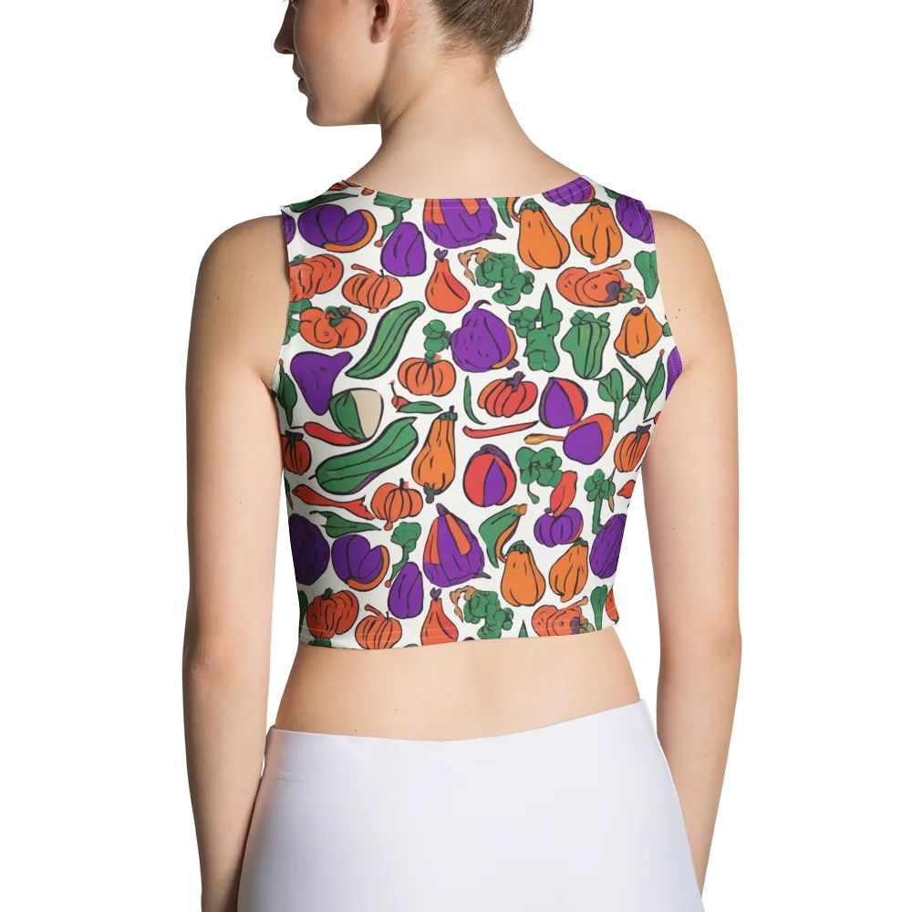 Harvest Chromatic on Crop Top — Back