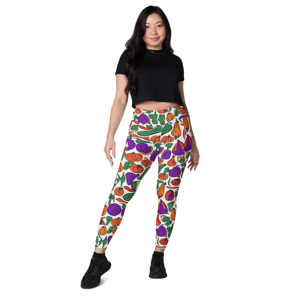 Harvest Chromatic on Leggings with Pockets — Front