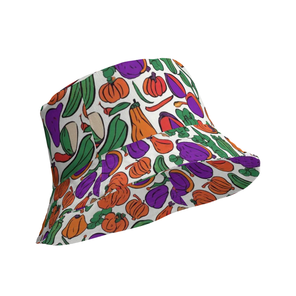 Harvest Chromatic on Reversible Bucket Hat — Product details Outside