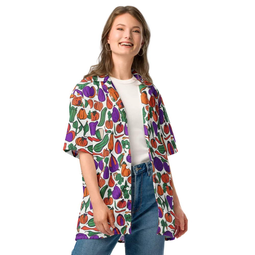 Harvest Chromatic on Button Shirt — Front