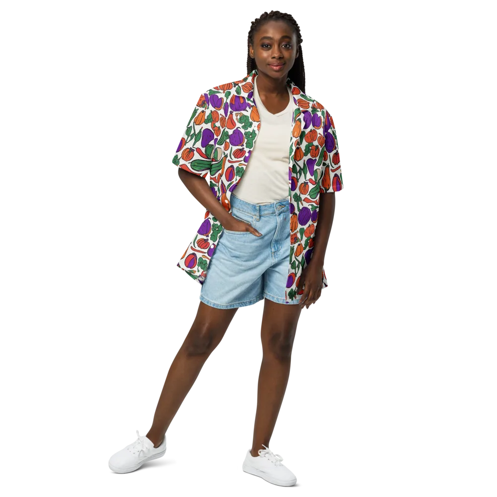 Harvest Chromatic on Button Shirt — Front