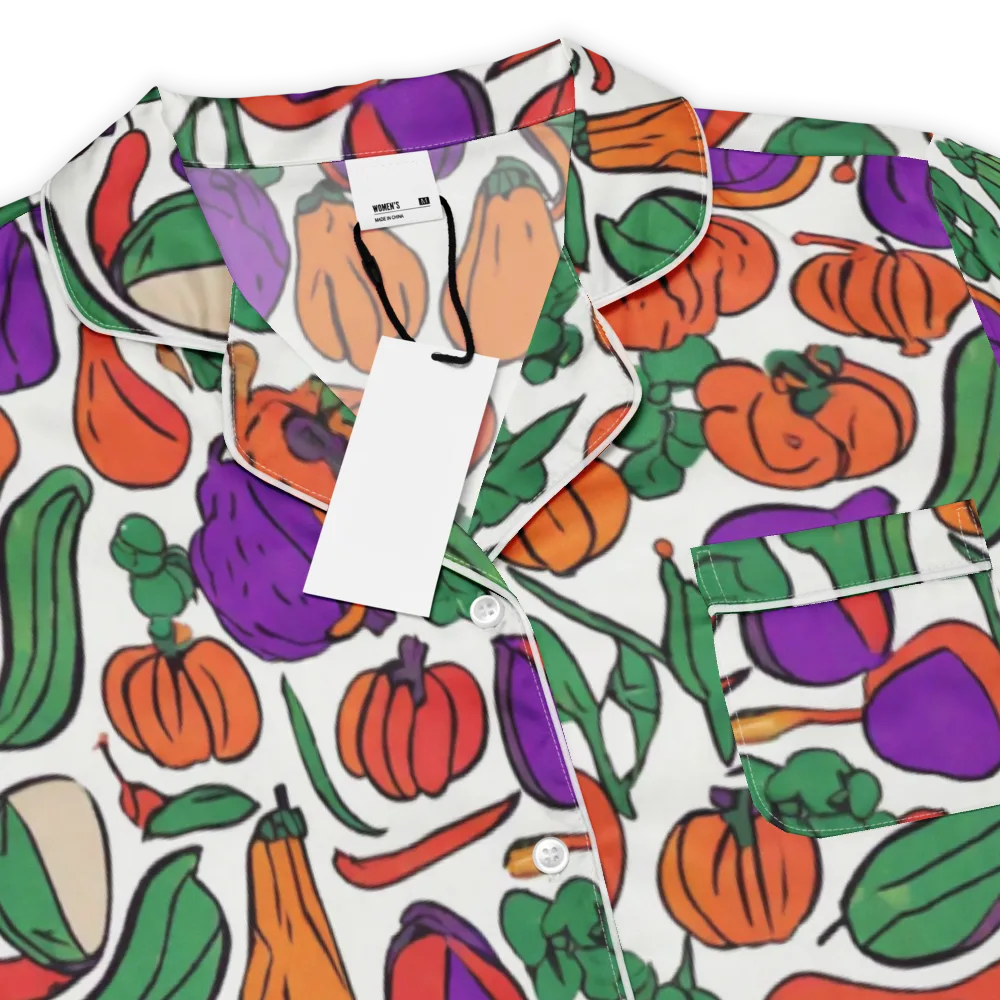 Harvest Chromatic on Women's Short Sleeve Pajama Top — Product details