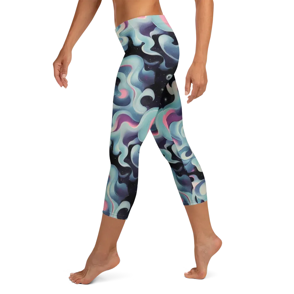 Judd Elegance on Capri Leggings — Left