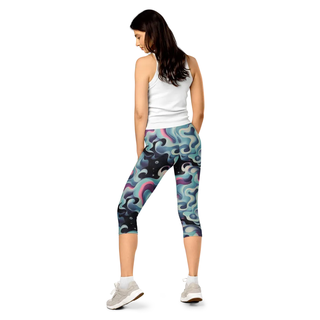 Judd Elegance on Capri Leggings — Back