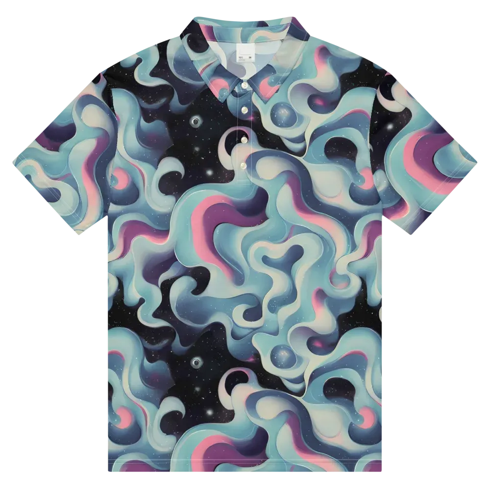 Judd Elegance on Men's Slim Fit Polo Shirt — Front