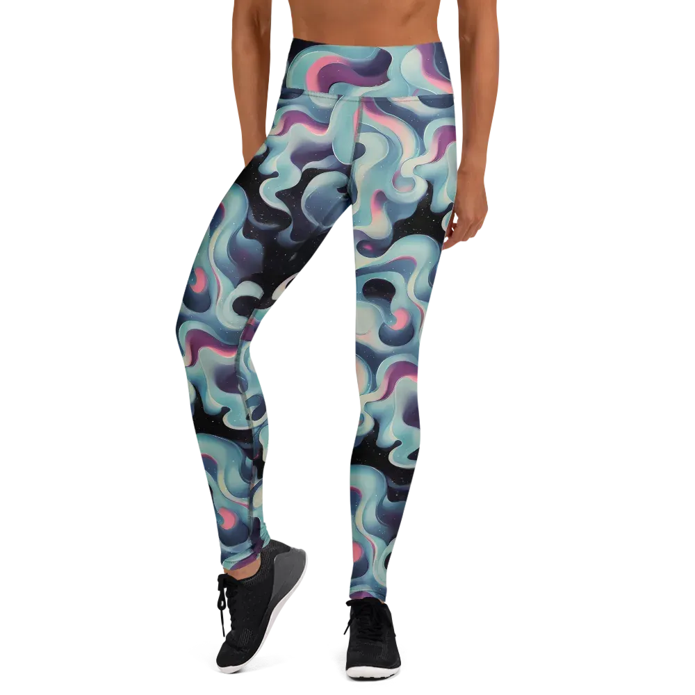 Judd Elegance on Yoga Leggings — Front