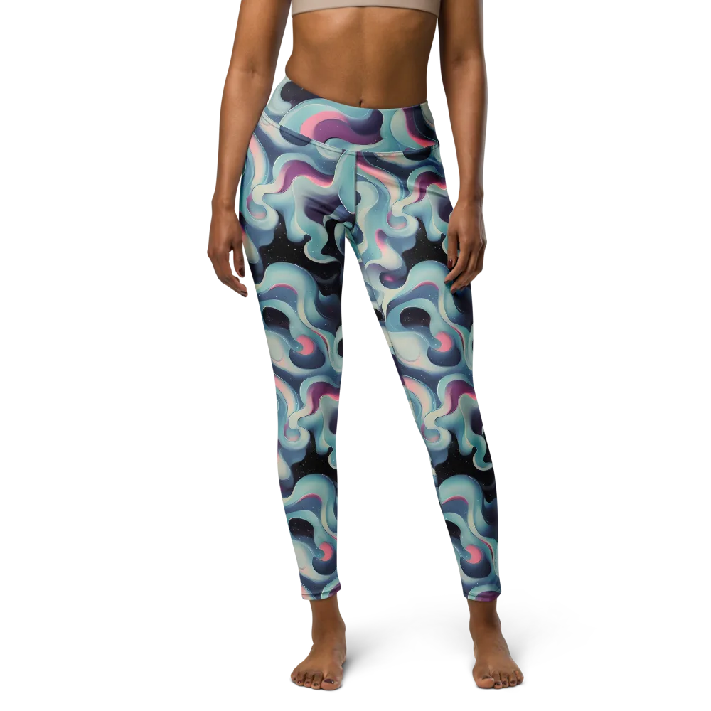 Judd Elegance on Yoga Leggings — Front