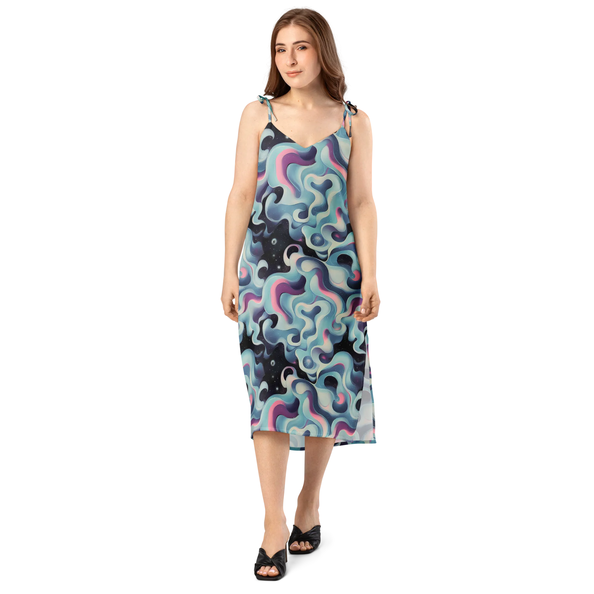 Judd Elegance on Slip Dress — Front