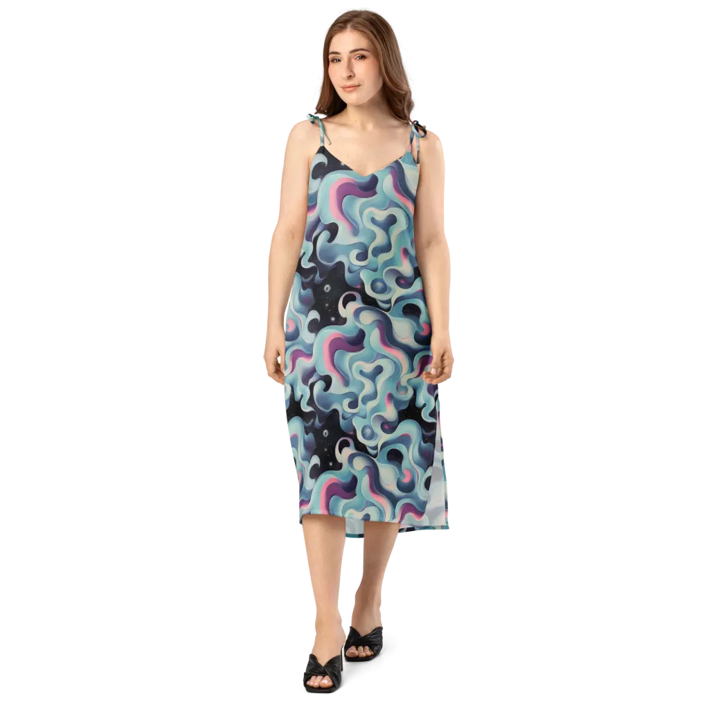 Judd Elegance on Slip Dress — Front