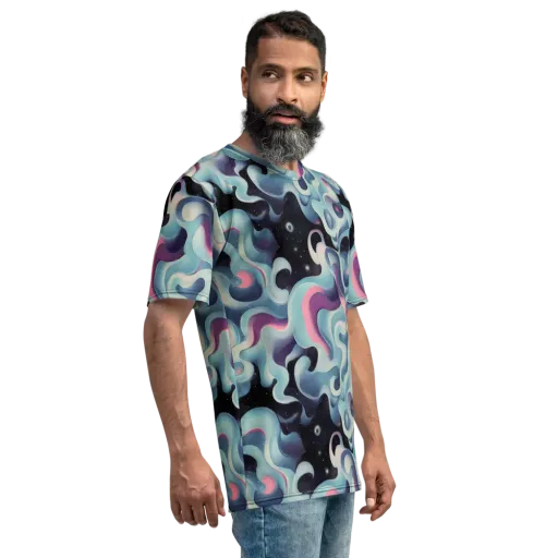 Judd Elegance on a Men's Crew Neck T-Shirt