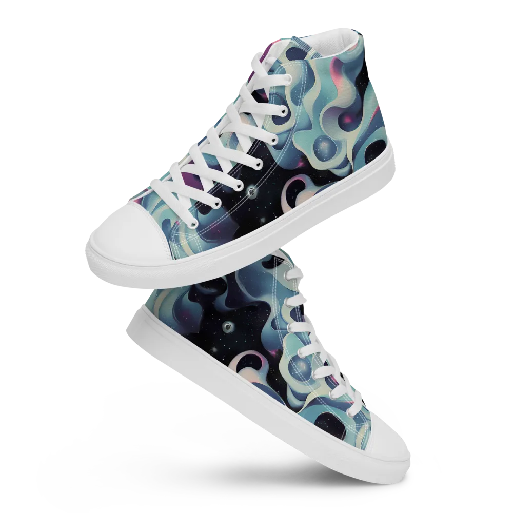 Judd Elegance on Women's High Top Canvas Shoes — Front
