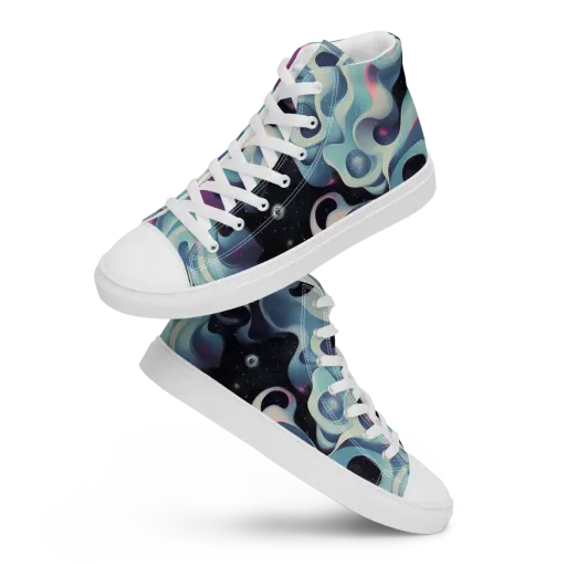 Judd Elegance on a Women's High Top Canvas Shoes