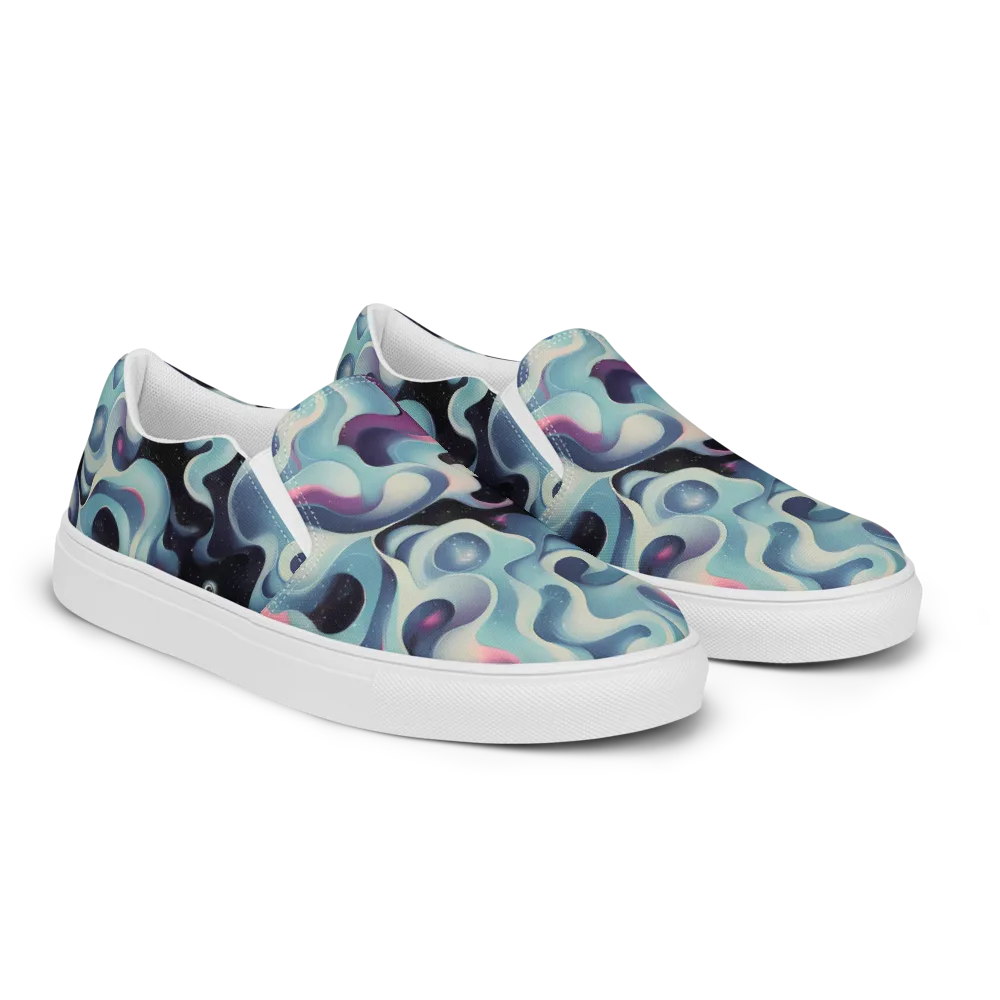 Judd Elegance on Men's Slip-On Canvas Shoes — Right Front