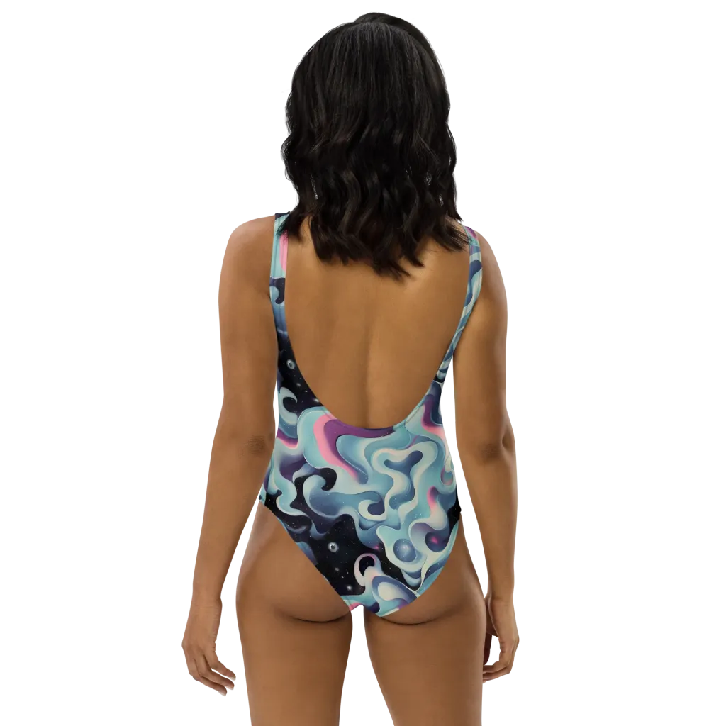 Judd Elegance on One-Piece Swimsuit — Back