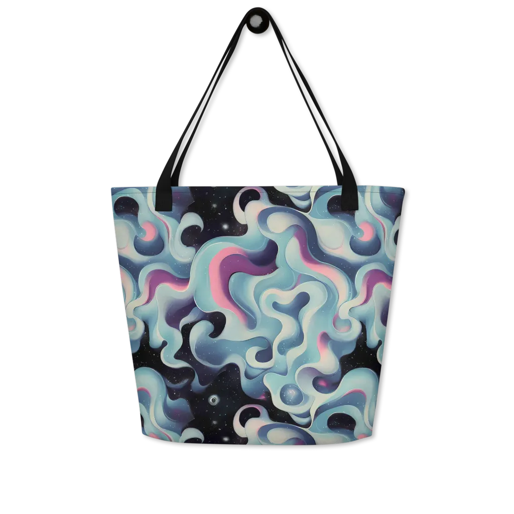 Judd Elegance on Large Tote Bag W/ Pocket — Front