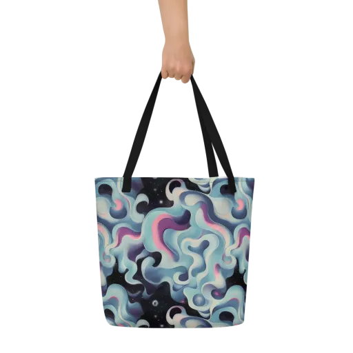 Judd Elegance on a Large Tote Bag W/ Pocket