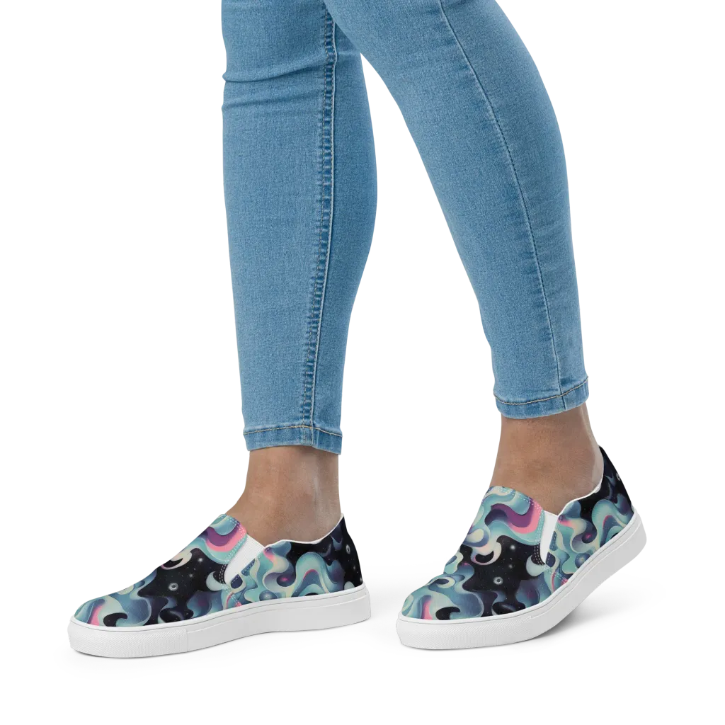 Judd Elegance on Women's Slip-On Canvas Shoes — Front