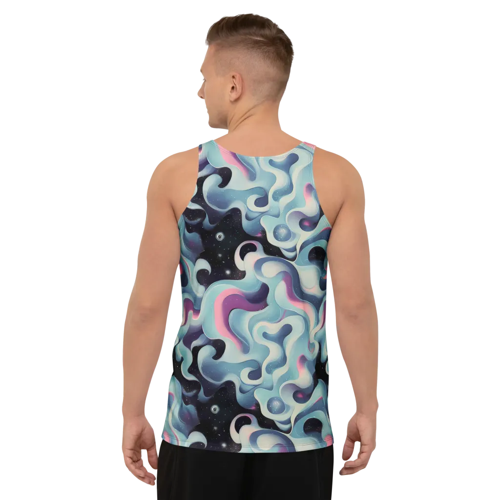 Judd Elegance on Men's Tank Top — Back