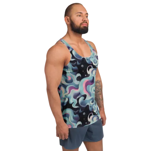 Judd Elegance on a Men's Tank Top