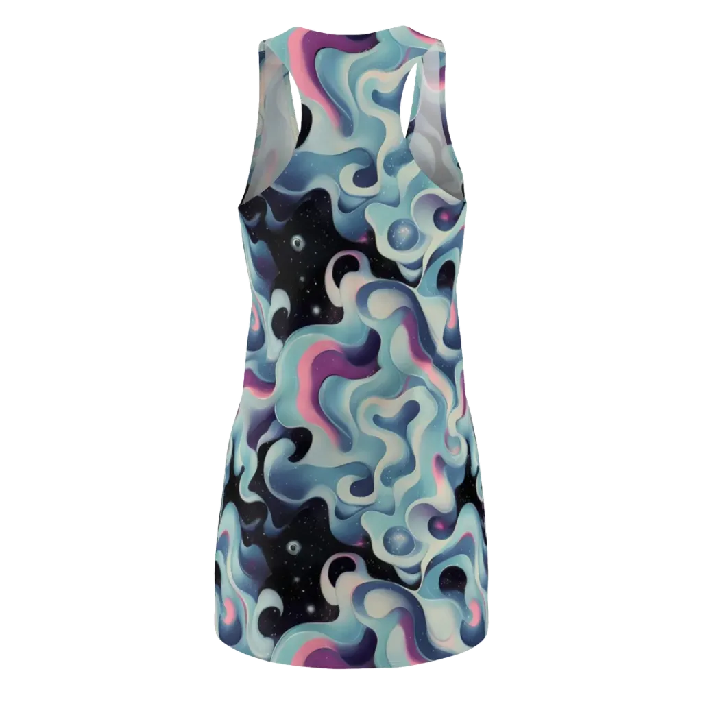 Judd Elegance on Racerback Dress — Back