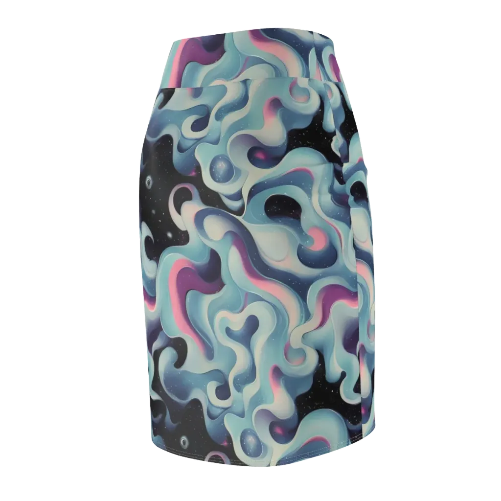 Judd Elegance on Pencil Skirt — Back Side
