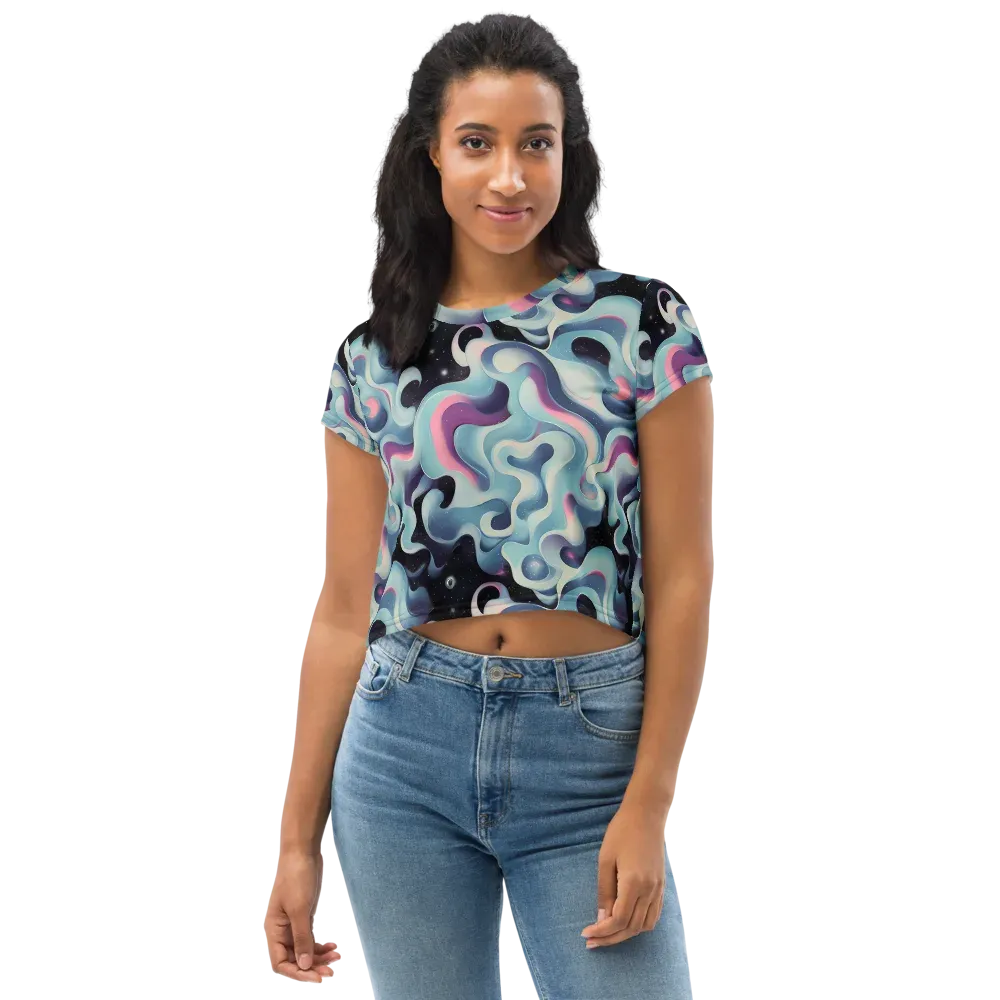 Judd Elegance on Crop Tee — Front