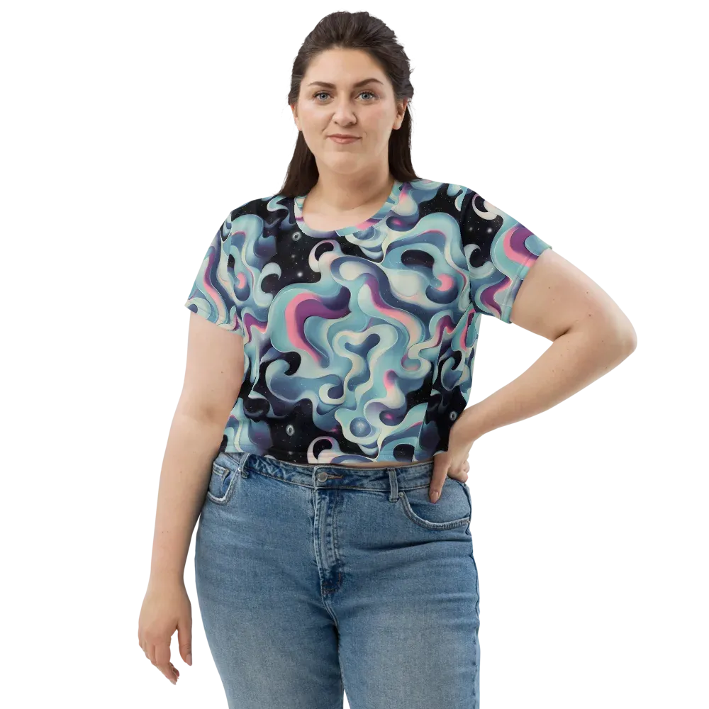 Judd Elegance on Crop Tee — Front