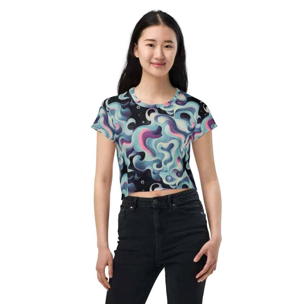 Judd Elegance on Crop Tee — Front