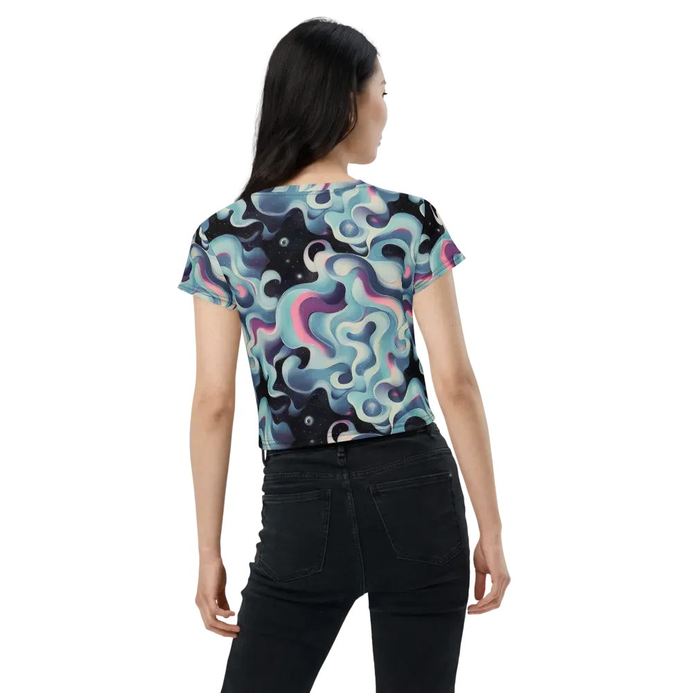 Judd Elegance on Crop Tee — Back