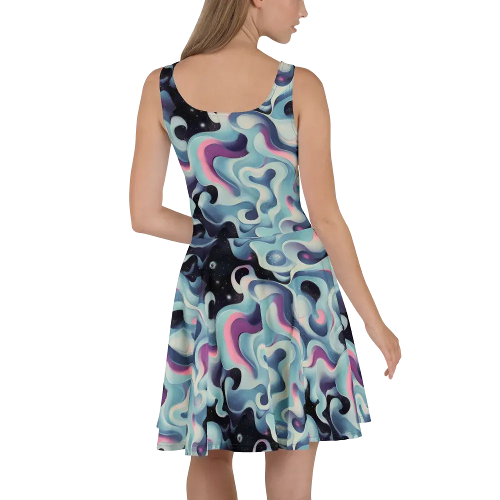 Judd Elegance on Skater Dress — Back