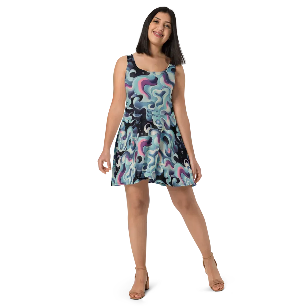 Judd Elegance on Skater Dress — Front