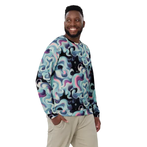 Judd Elegance on a Sweatshirt