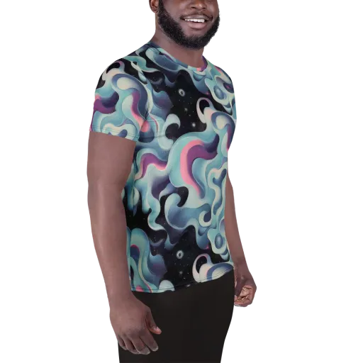 Judd Elegance on a Men's Athletic T-Shirt