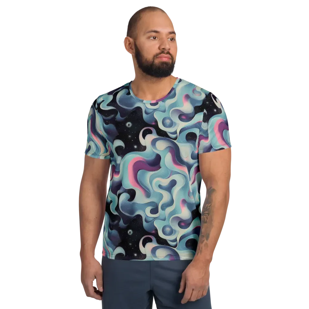 Judd Elegance on Men's Athletic T-Shirt — Front