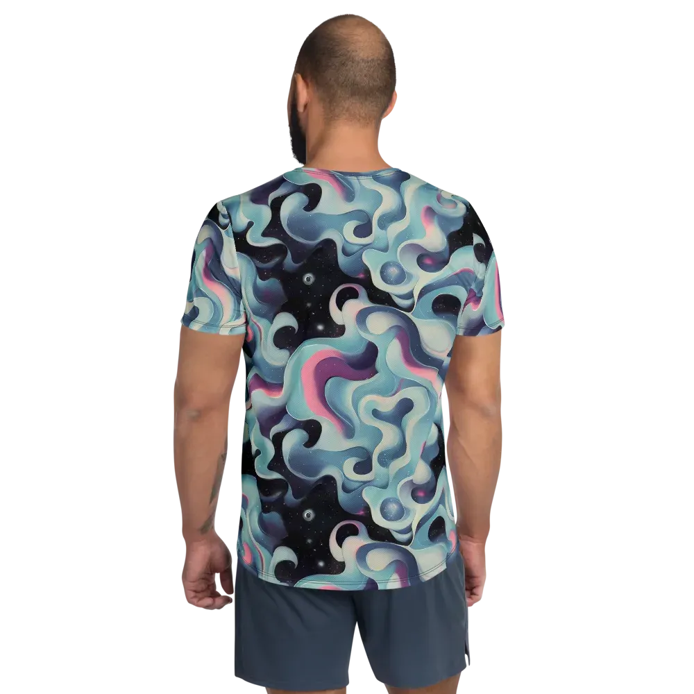 Judd Elegance on Men's Athletic T-Shirt — Back
