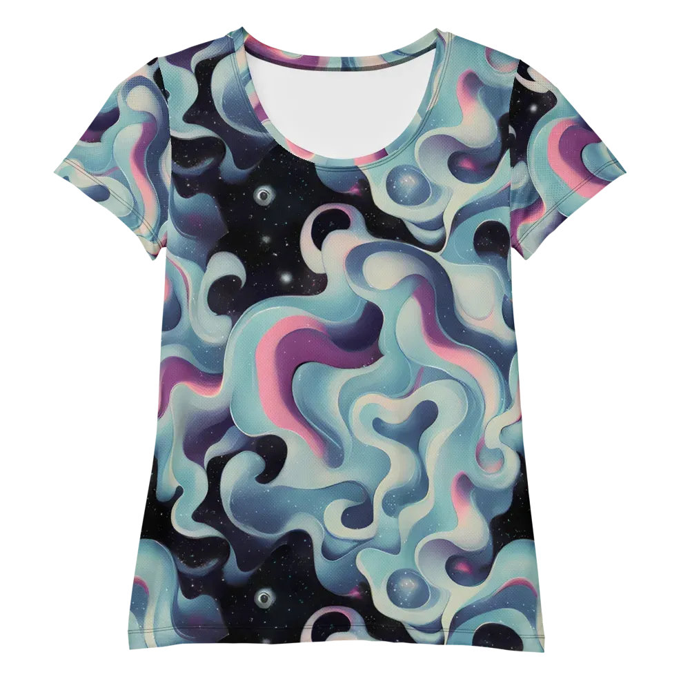 Judd Elegance on Women's Athletic T-Shirt — Front