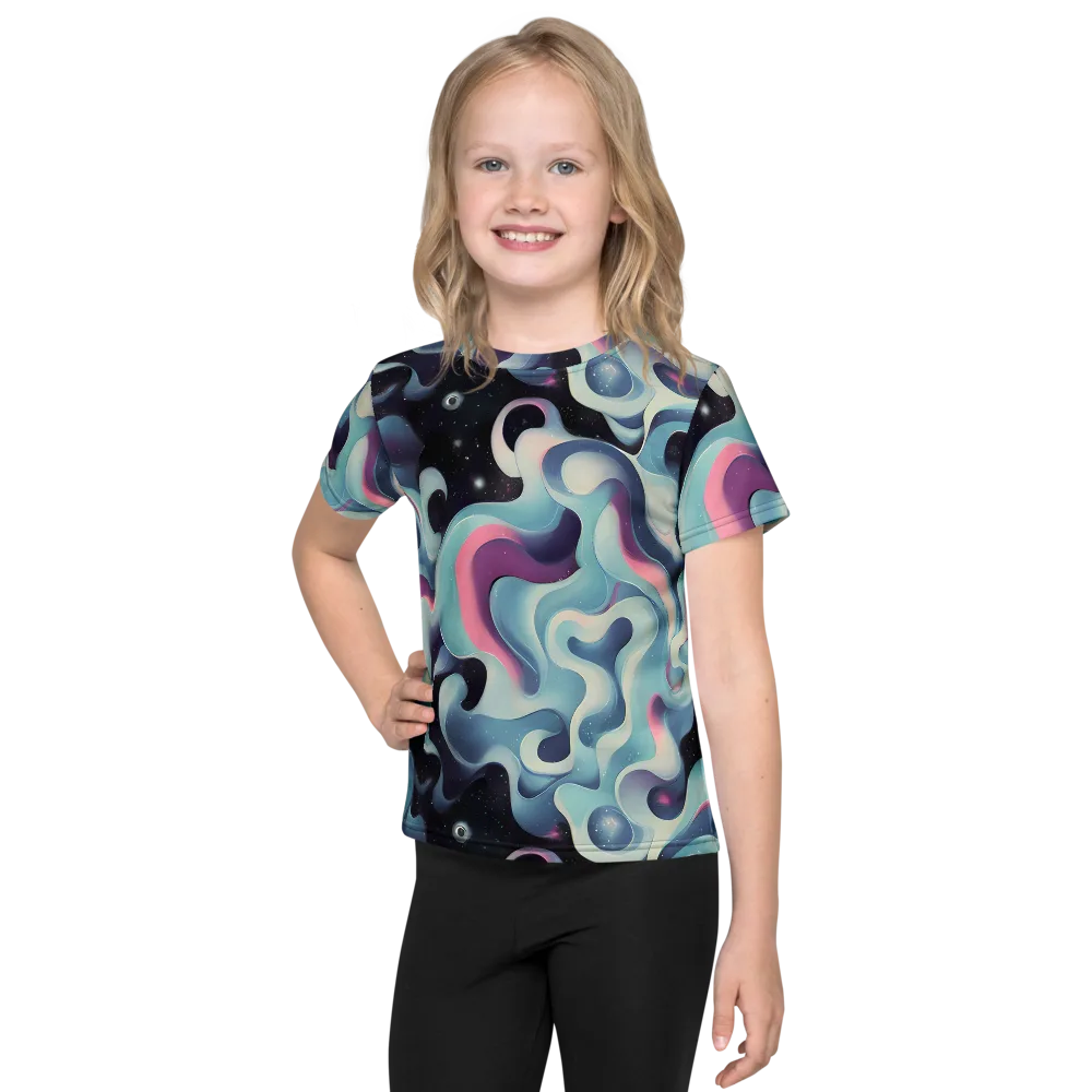 Judd Elegance on Kids Crew Neck T-Shirt — Front