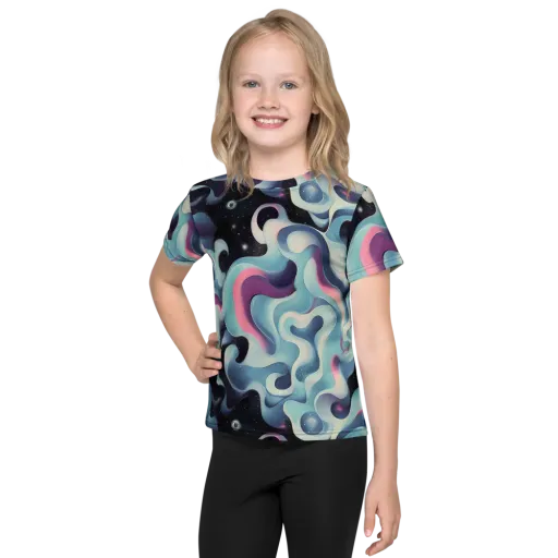 Judd Elegance on a Kids Crew Neck T-Shirt