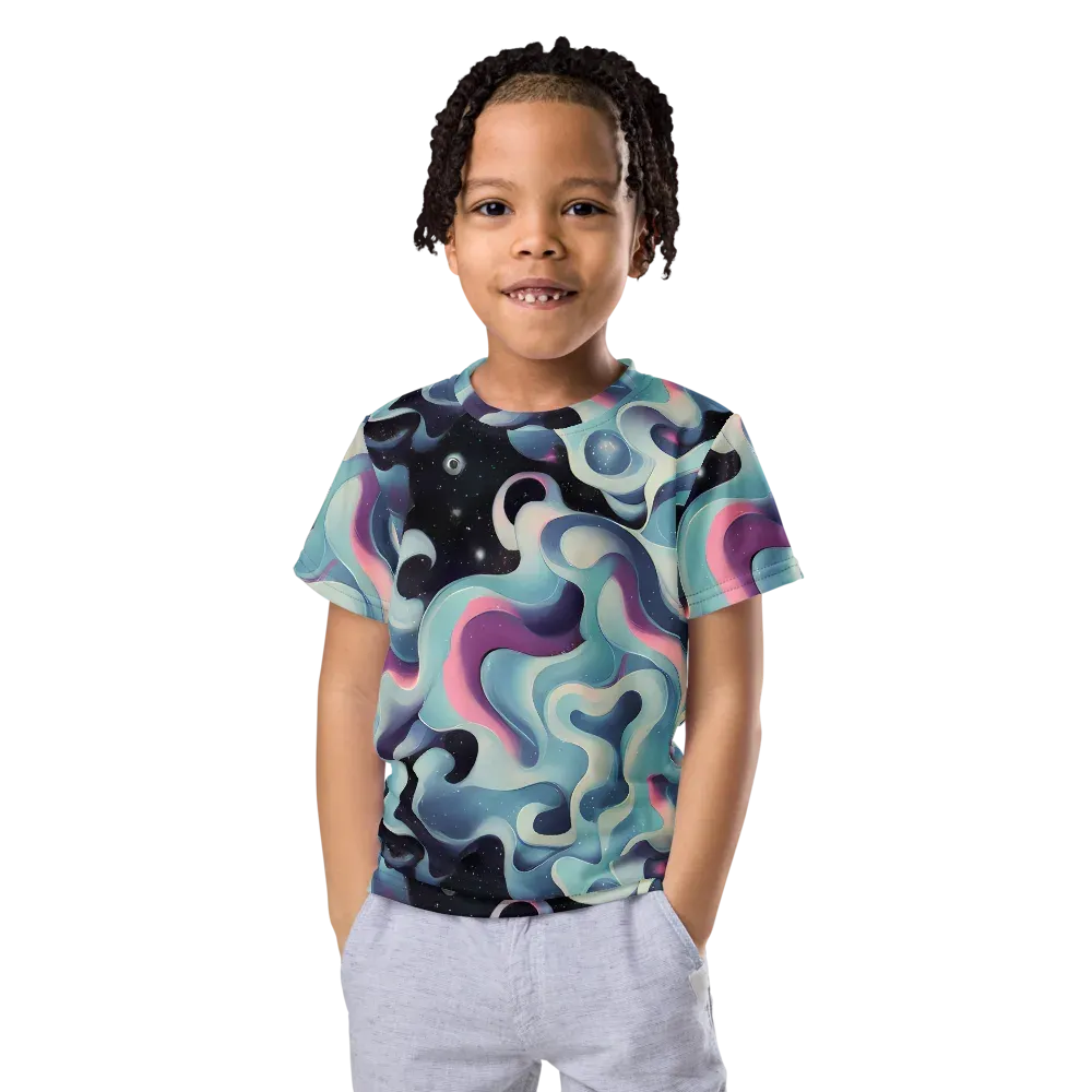 Judd Elegance on Kids Crew Neck T-Shirt — Front
