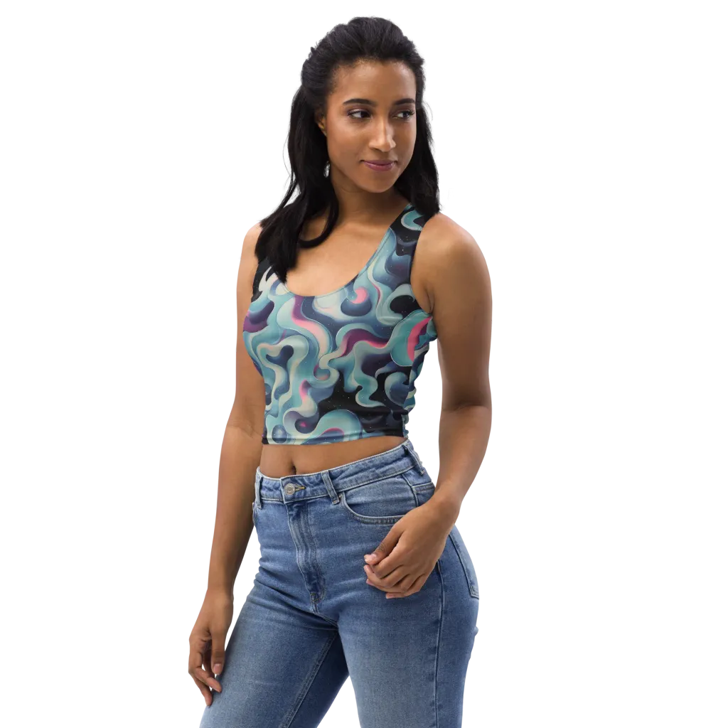 Judd Elegance on Crop Top — Left Front