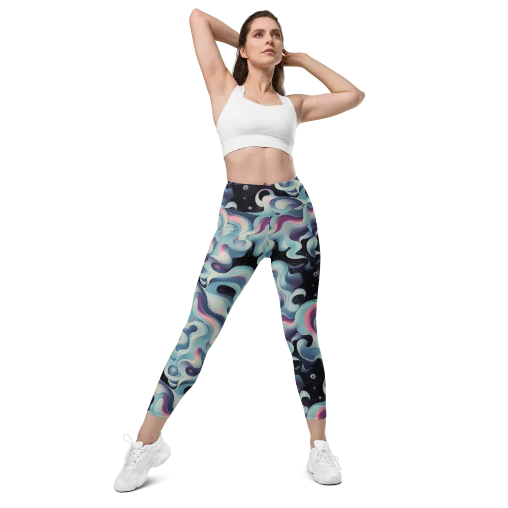 Judd Elegance on Leggings with Pockets — Front