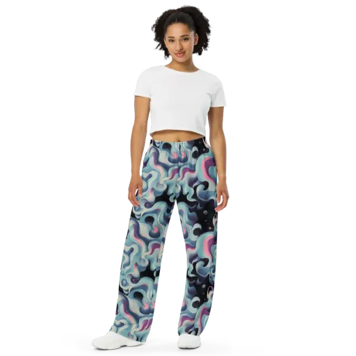 Judd Elegance on a Wide-Leg Pants