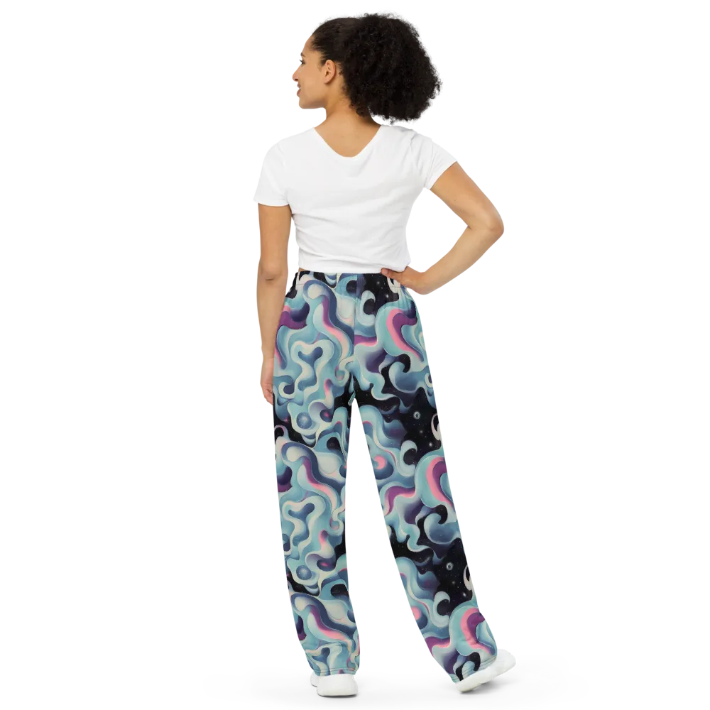 Judd Elegance on Wide-Leg Pants — Back