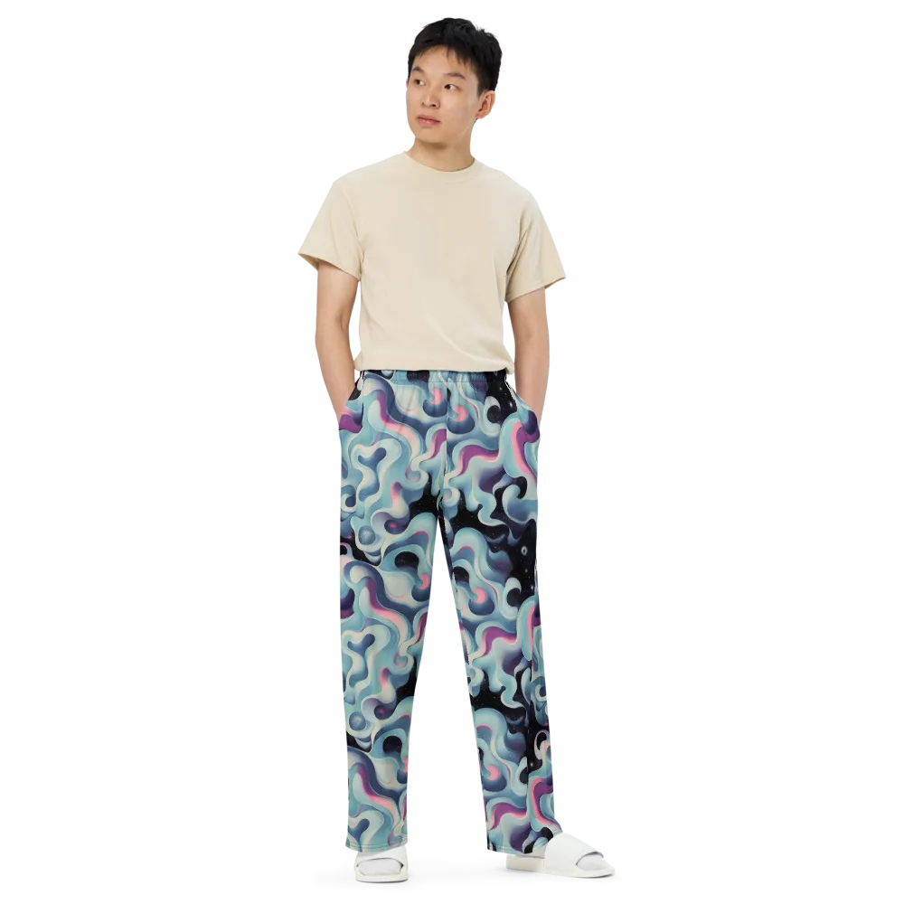 Judd Elegance on Wide-Leg Pants — Front