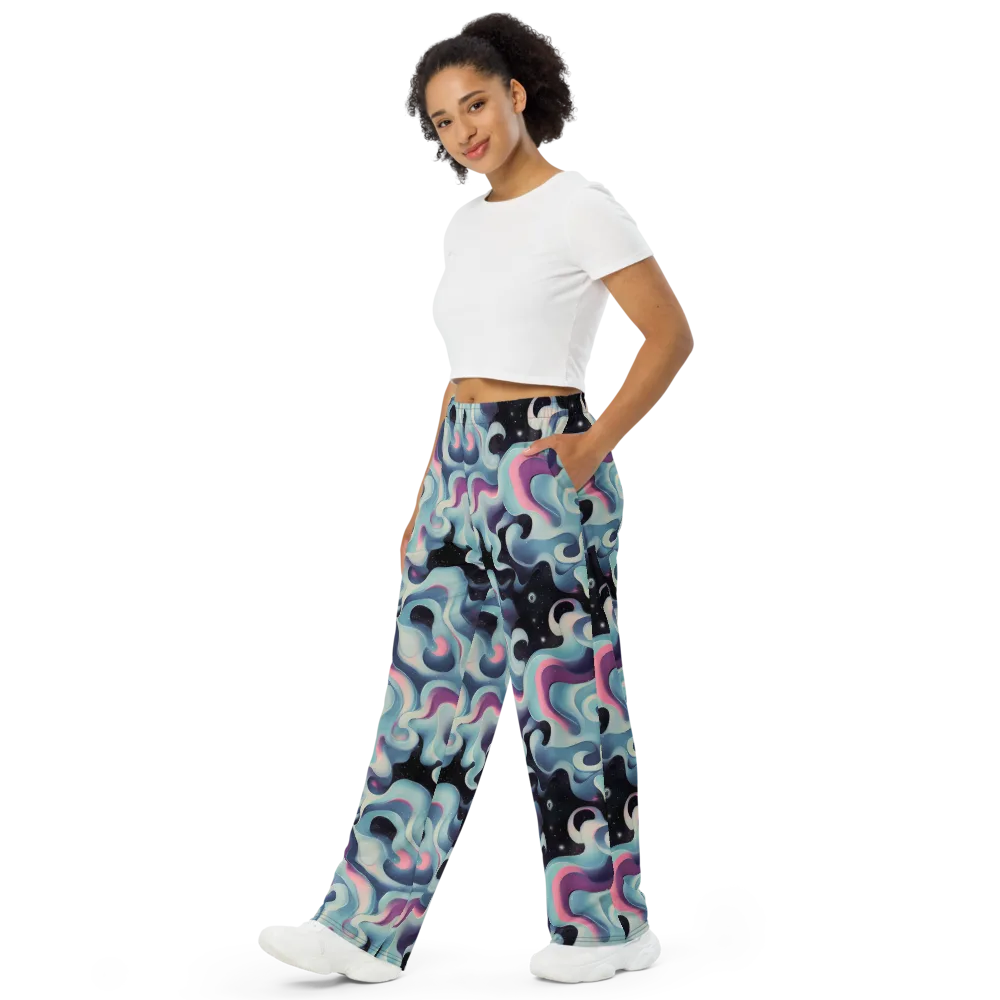 Judd Elegance on Wide-Leg Pants — Left Front