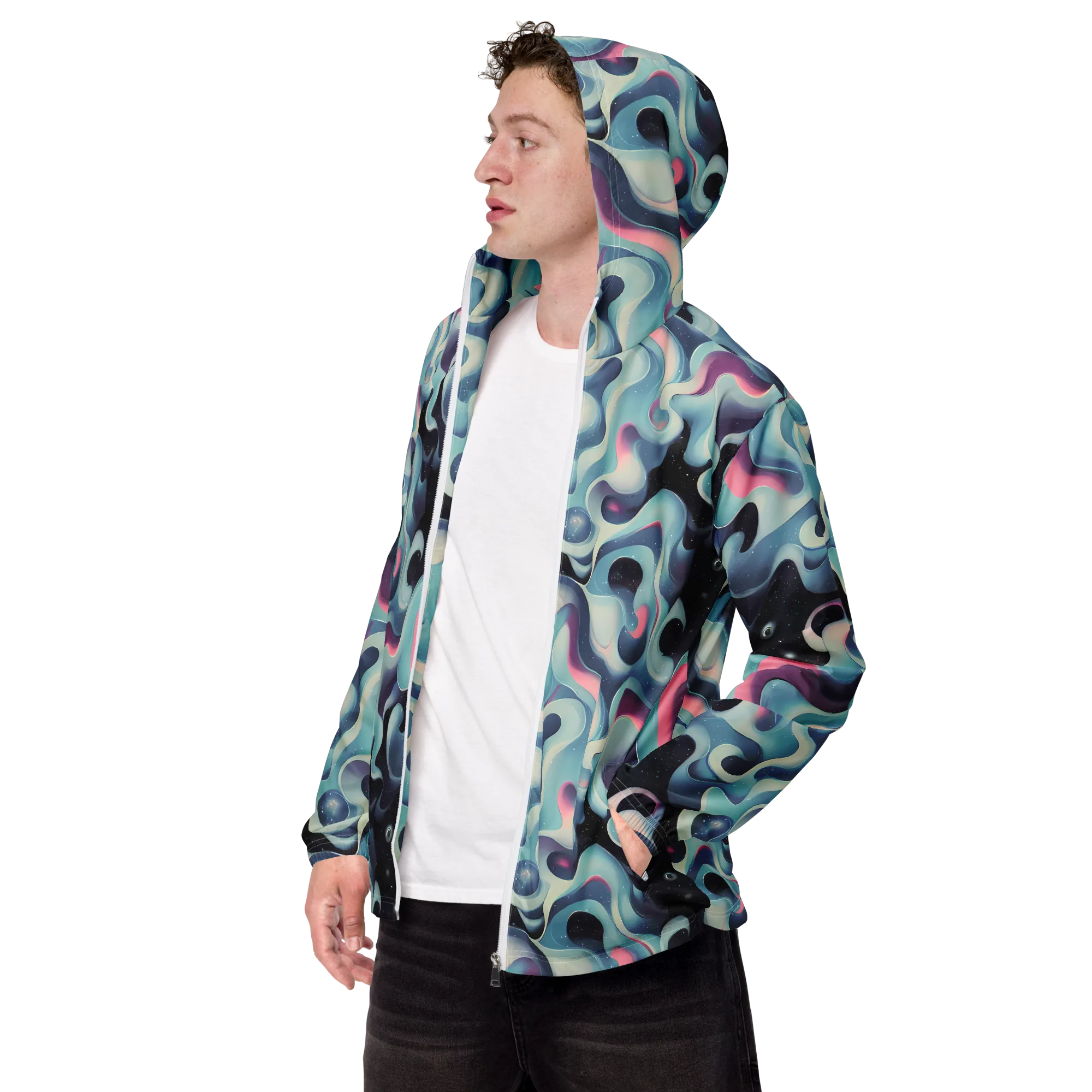 Judd Elegance on Men's Windbreaker — Left Front