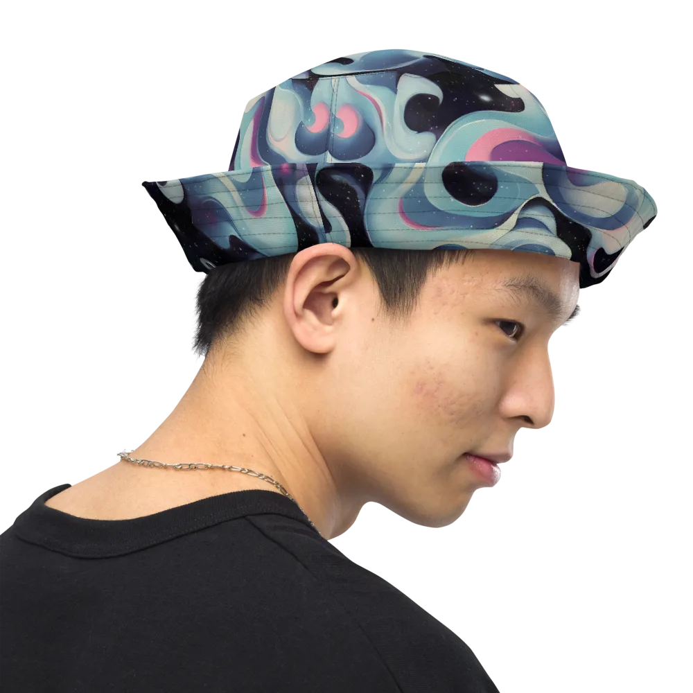 Judd Elegance on Reversible Bucket Hat — Right Outside