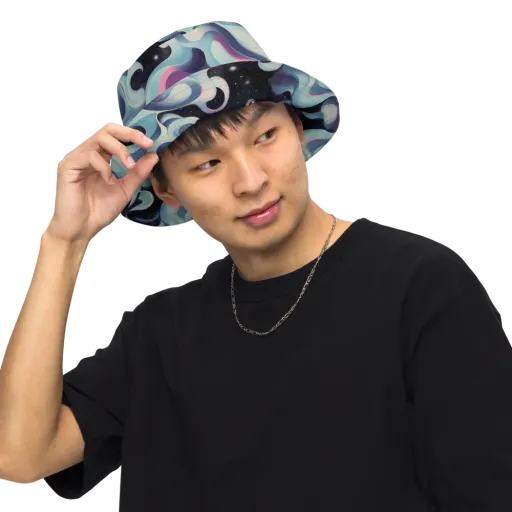 Judd Elegance on a Reversible Bucket Hat