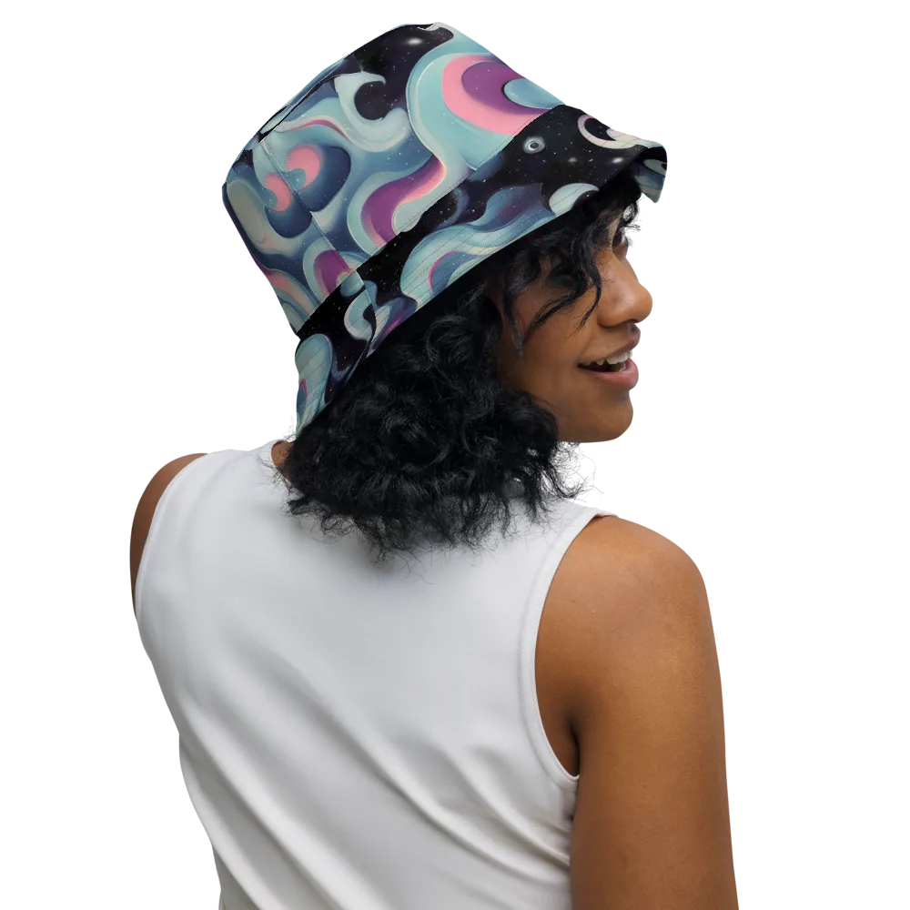 Judd Elegance on Reversible Bucket Hat — Right Outside